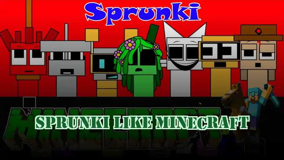 Sprunki Like Minecraft