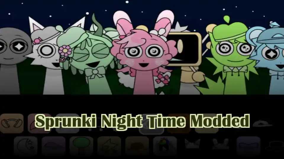 Sprunki Night Time Modded