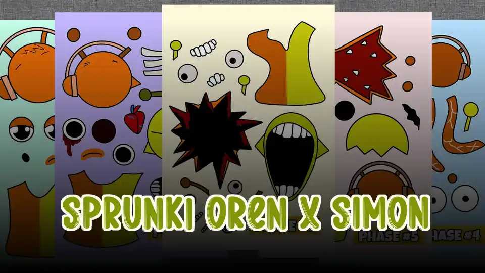 Sprunki Oren X Simon