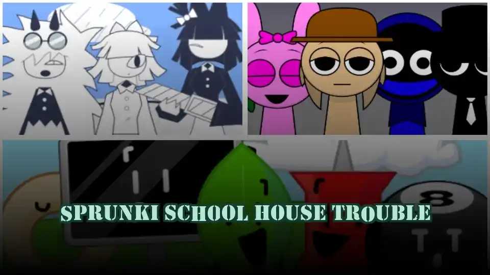 Sprunki School House Trouble