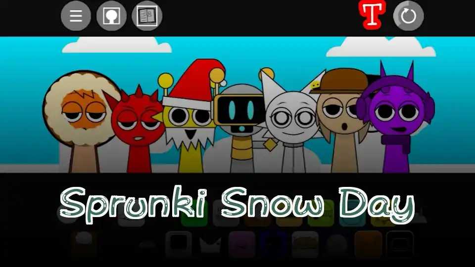 Sprunki Snow Day