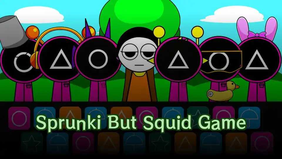 Sprunki But Squid Game