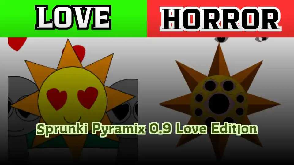 Sprunki Pyramix 0.9 Love Edition
