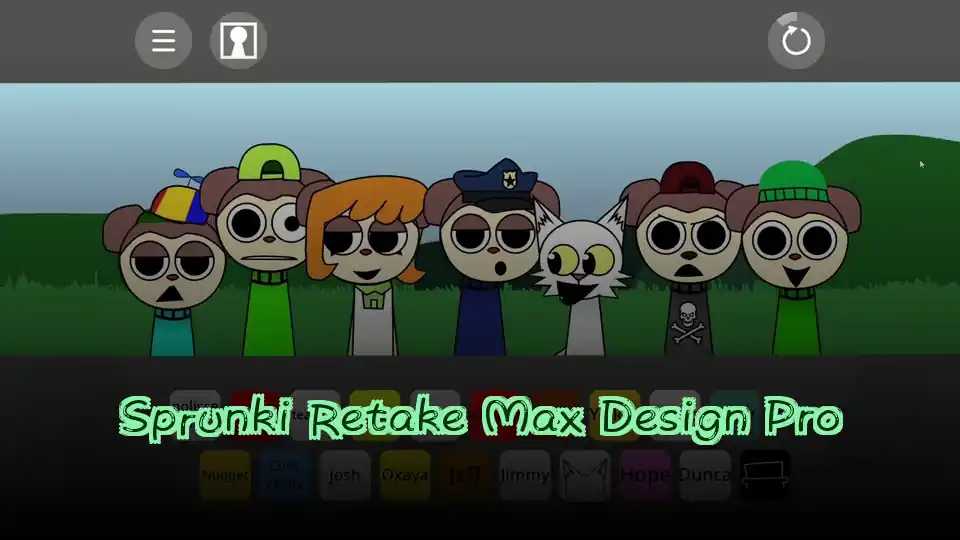 Sprunki Retake Max Design Pro