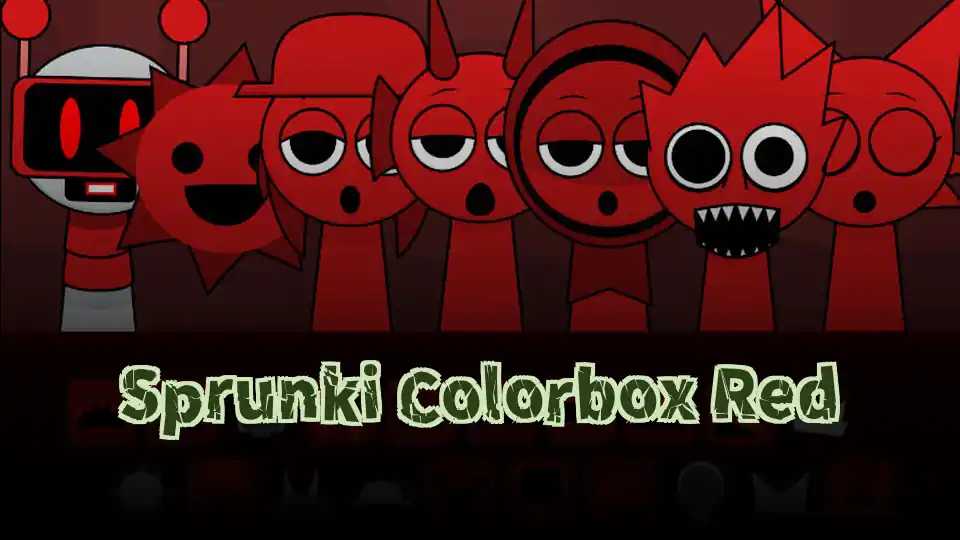 Sprunki Colorbox Red