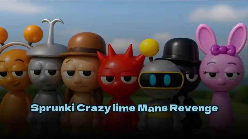 Sprunki Crazy lime Mans Revenge