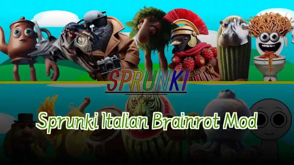 Sprunki Italian Brainrot Mod