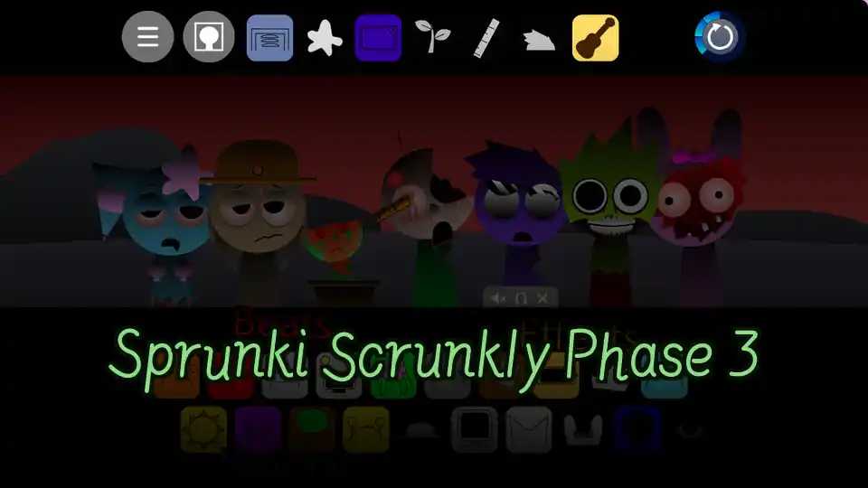 Sprunki Scrunkly Phase 3